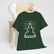 Gotham Buddha Unisex Heavy Cotton Tee - Spiritual & Urban Style