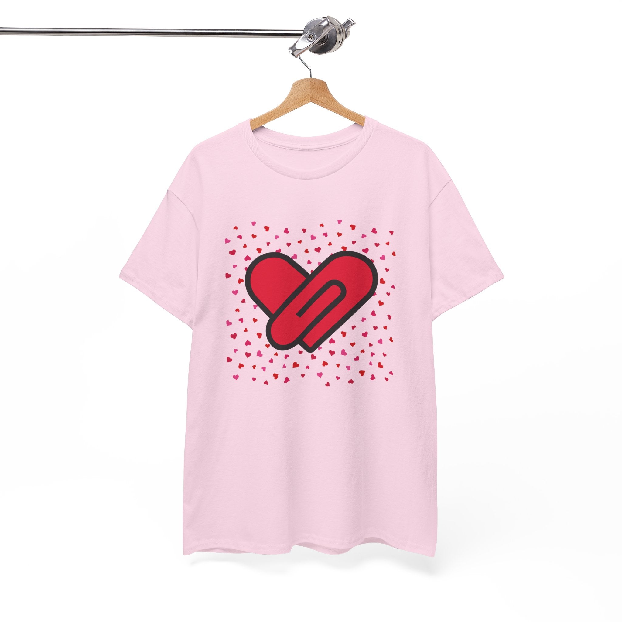 Romantic Heart Graphic Unisex Heavy Cotton Tee