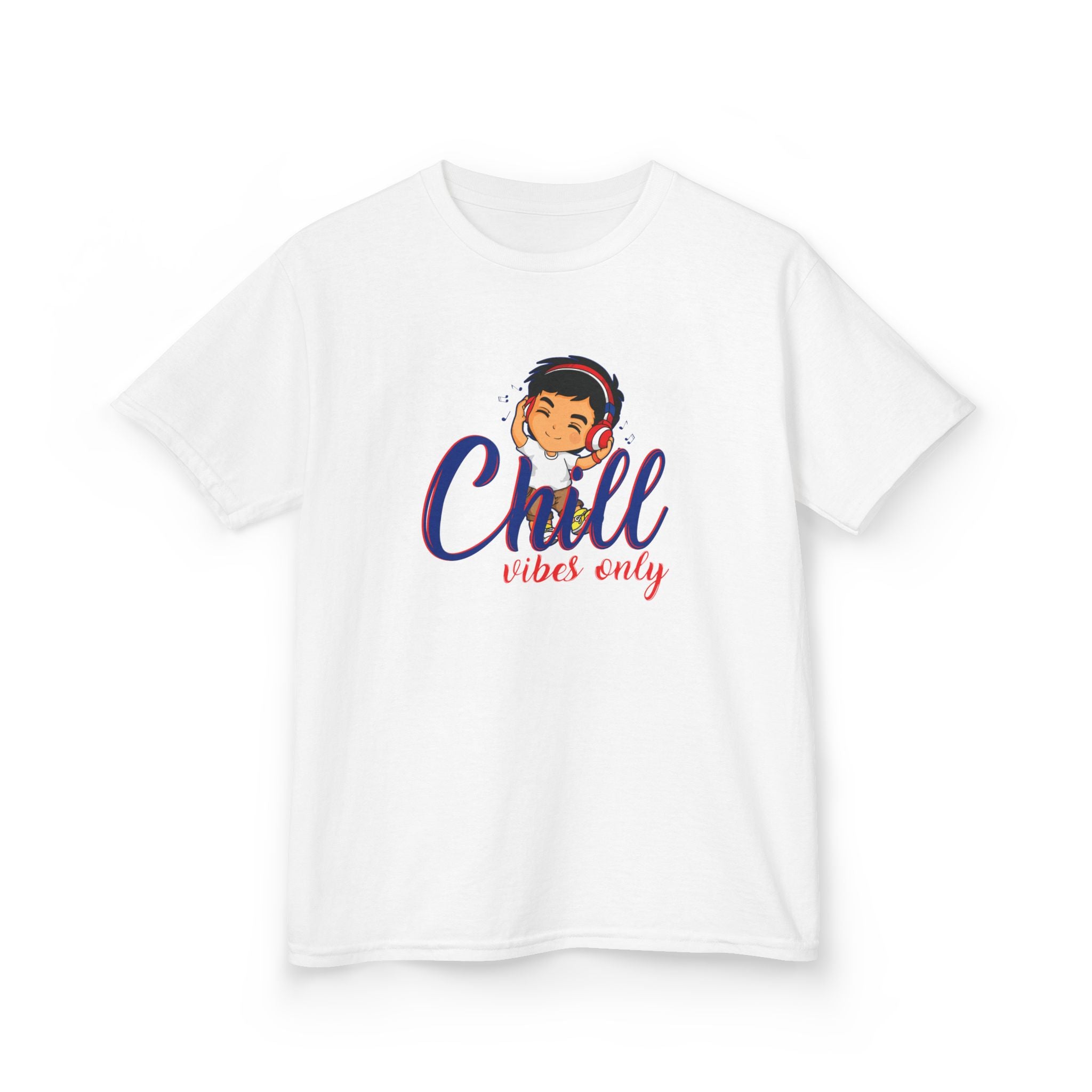 Chill Vibes Only Kids T-Shirt | Fun & Comfy Cotton Tee