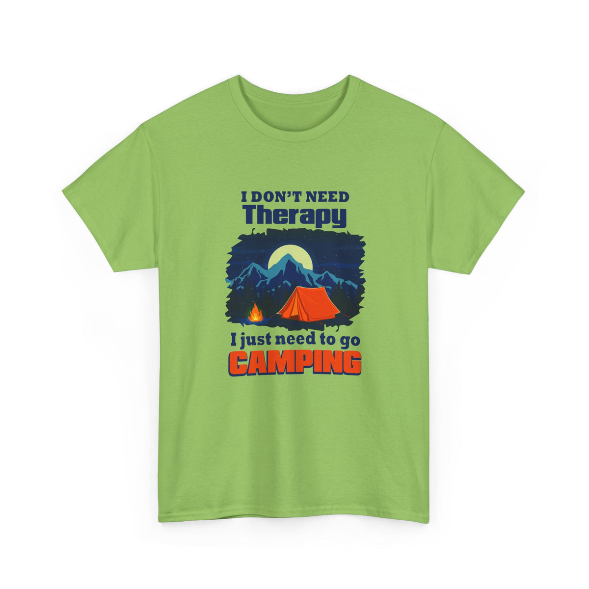 Camping Therapy – Outdoor Lover Tee