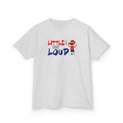 Kids 'Little but Loud' Graphic Tee - Fun Cotton T-Shirt for Bold Kids