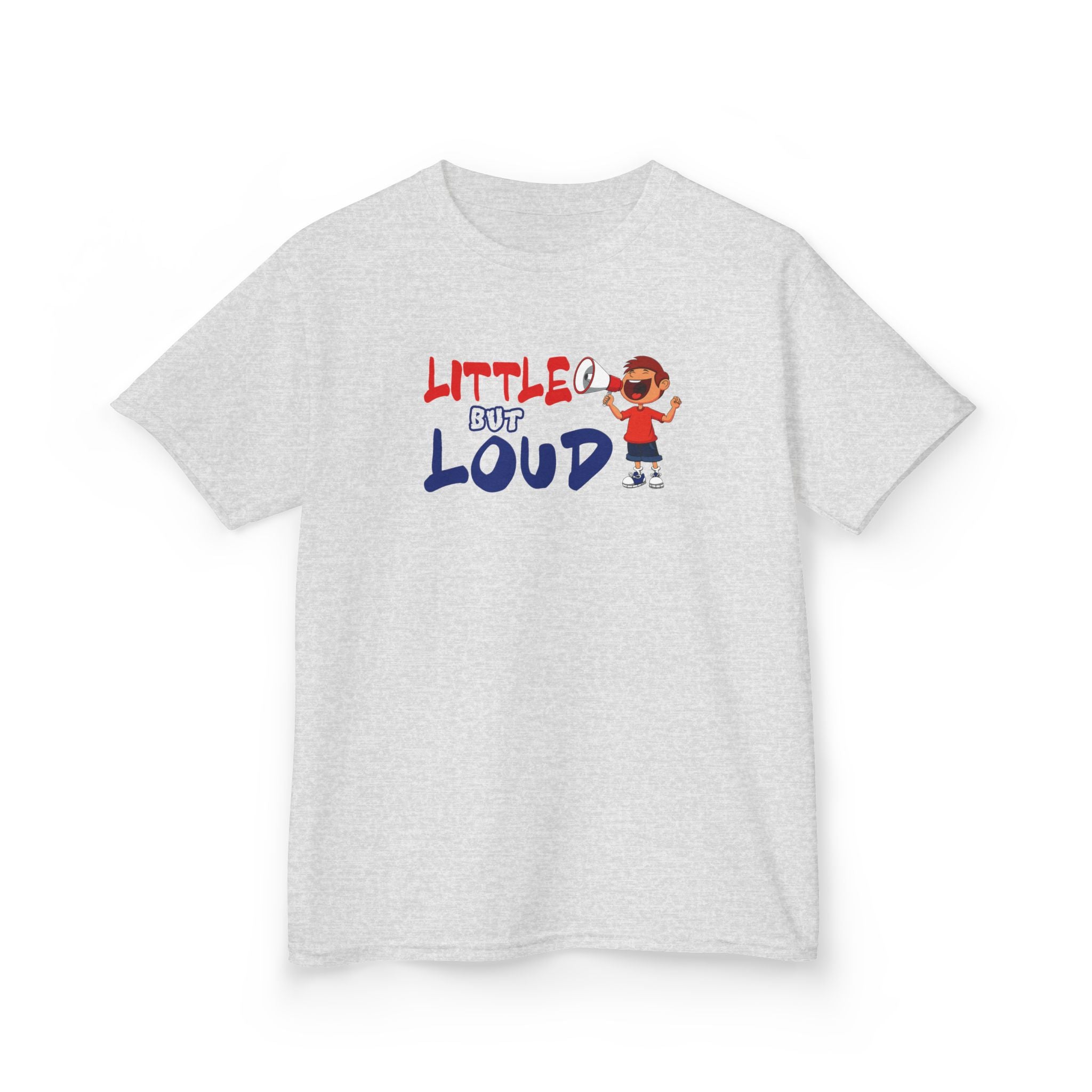 Kids 'Little but Loud' Graphic Tee - Fun Cotton T-Shirt for Bold Kids