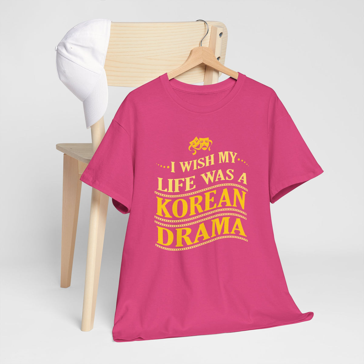 I Wish My Life Was a K-Drama – Fan Tee