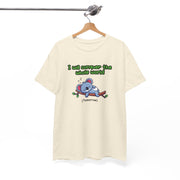 I Will Conquer the Whole World Unisex Tee, Motivational T-Shirt, Cute Funny Shirt, Gift for Dreamers, Relaxed Fit Cotton Tee