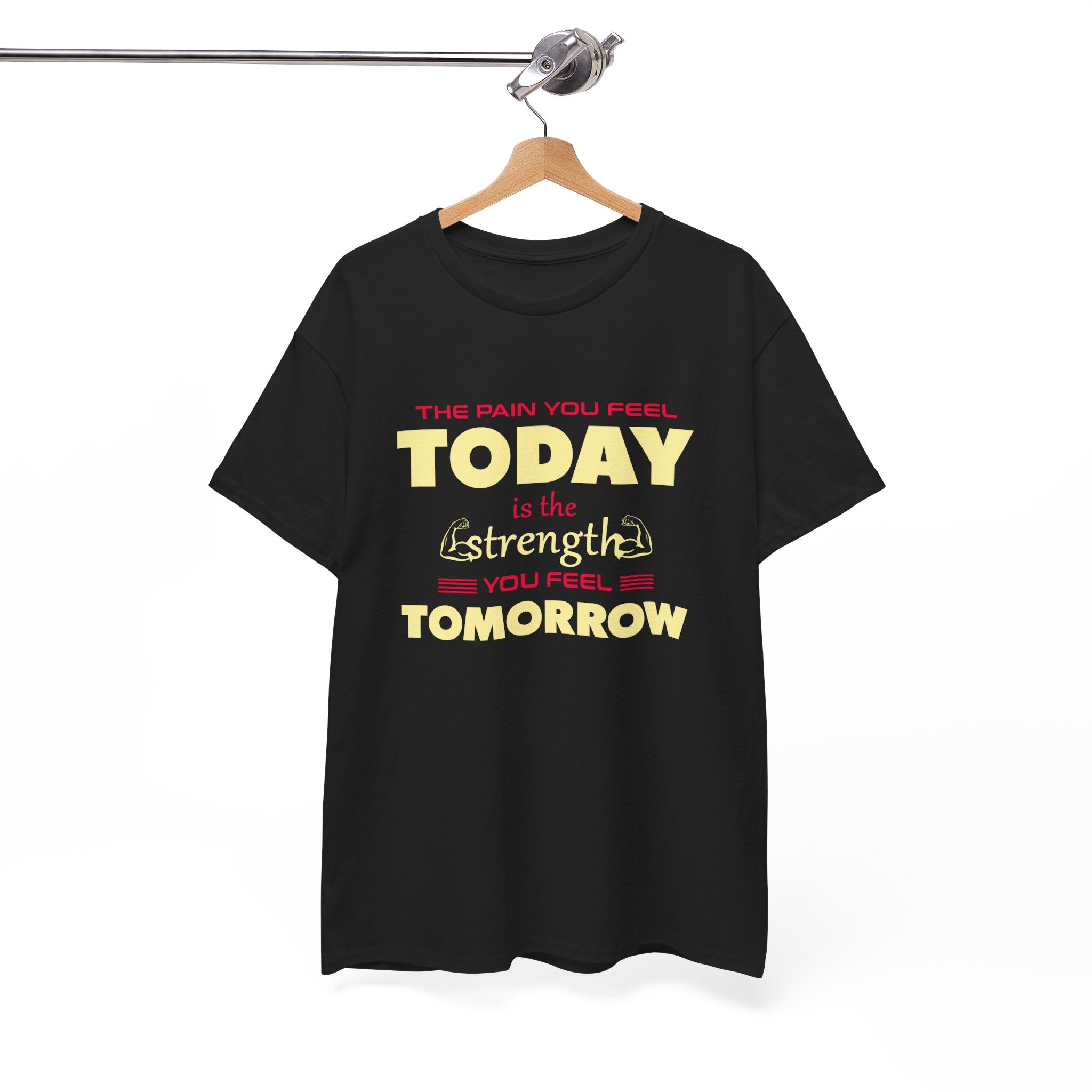 Motivational Unisex Heavy Cotton Tee - Strength & Resilience Inspired Shirt