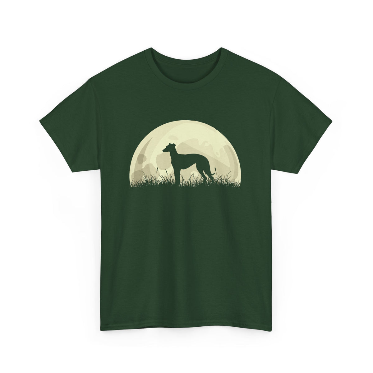 Moonlit Dog – Silhouette Graphic Tee