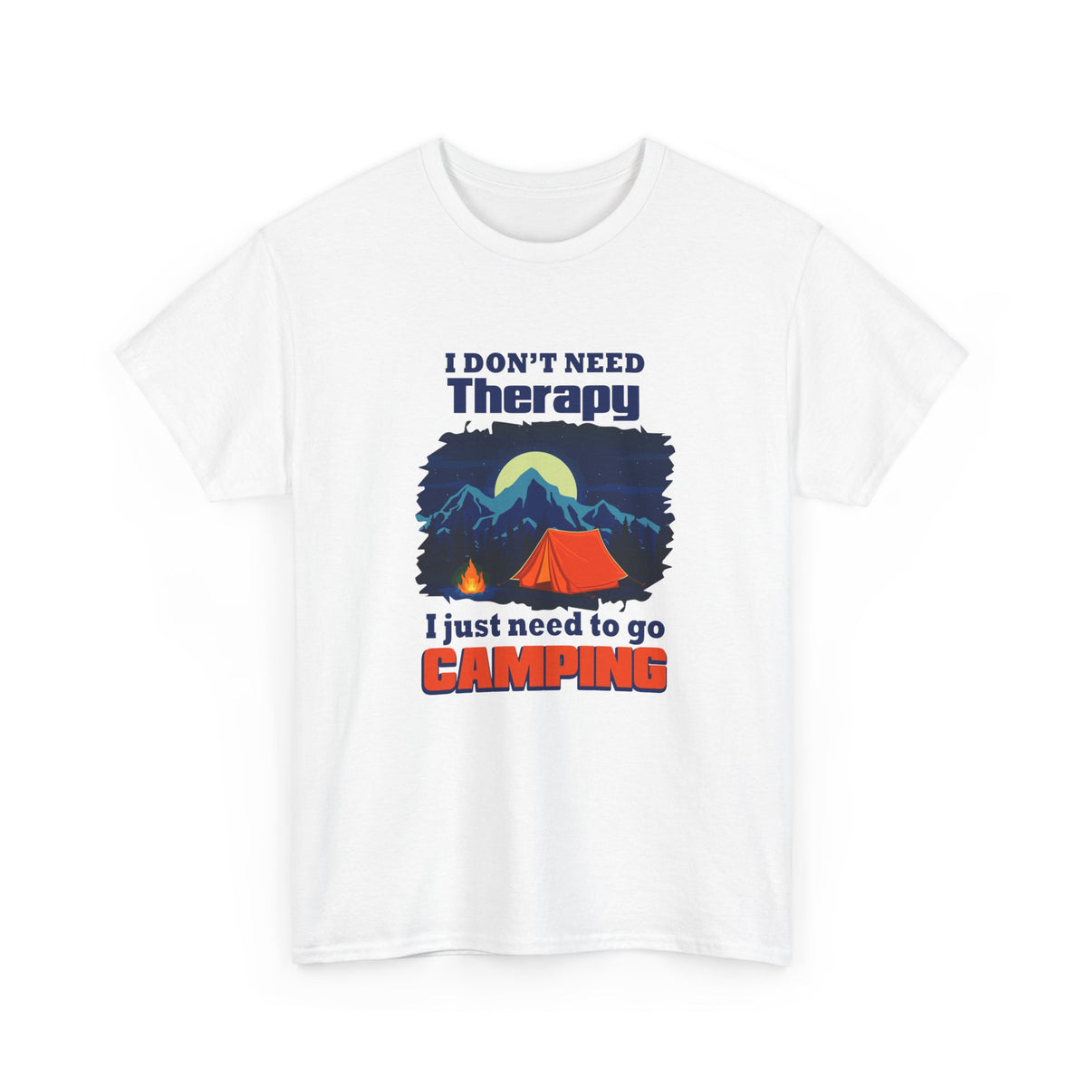 Camping Therapy – Outdoor Lover Tee