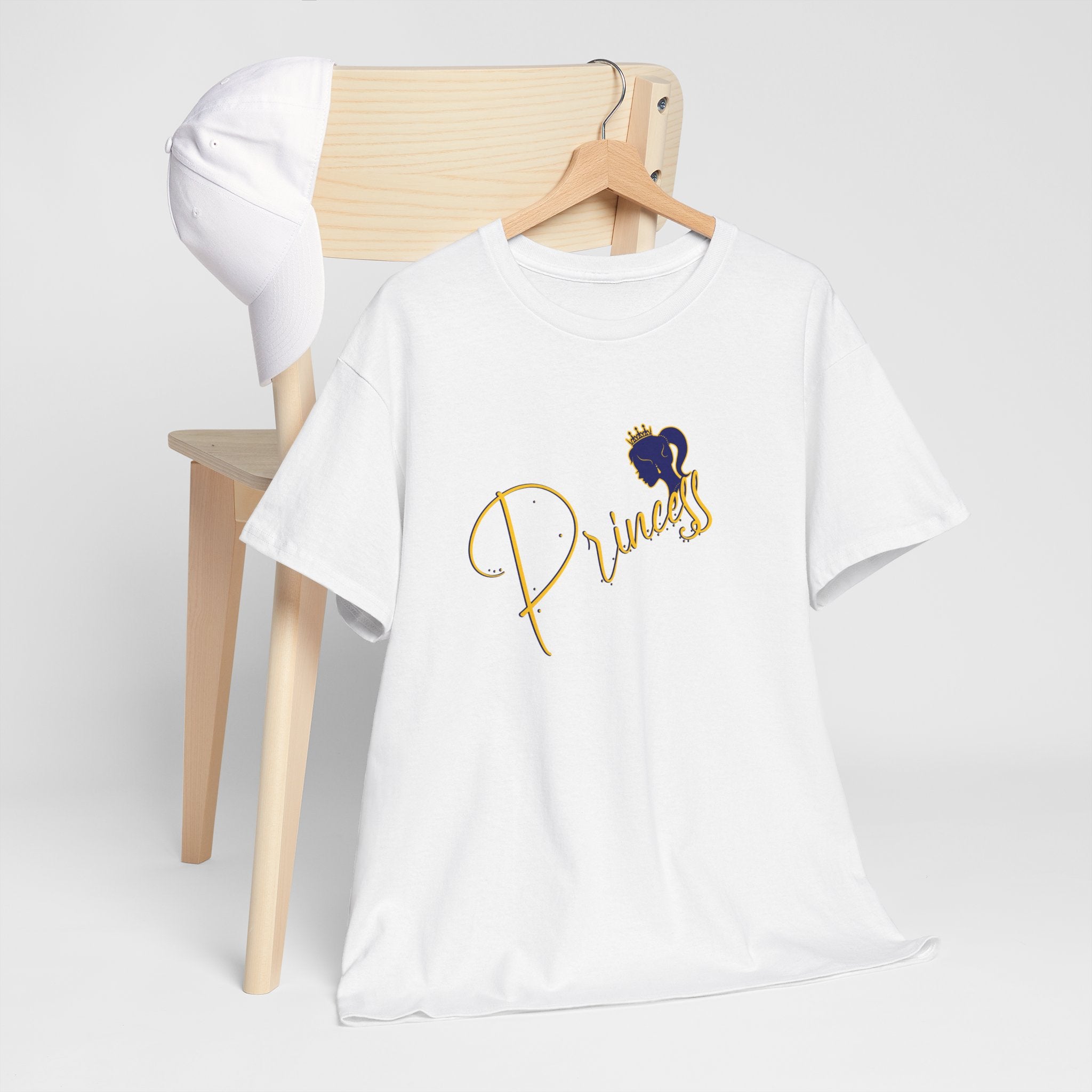 Princess Unisex Heavy Cotton Tee - Soft, Stylish Comfort for Dreamers