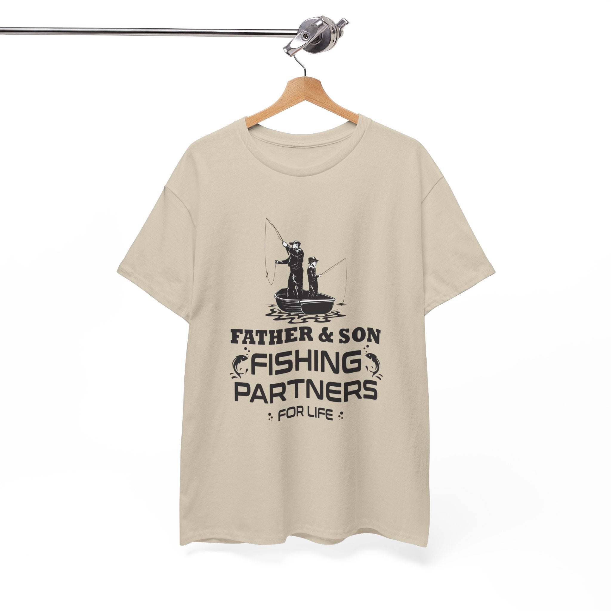 Fishing Partners Tee - Father & Son Bonding Shirt