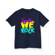 Kids Heavy Cotton™ Tee - "Together We Rock" Fun Graphic Tee for Kids