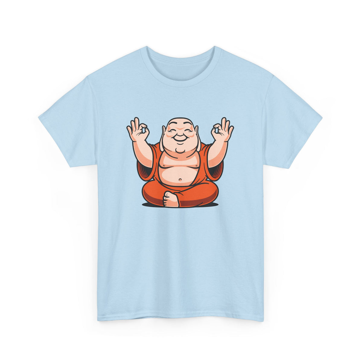 Zen Buddha Positivity – Mindful Graphic Tee