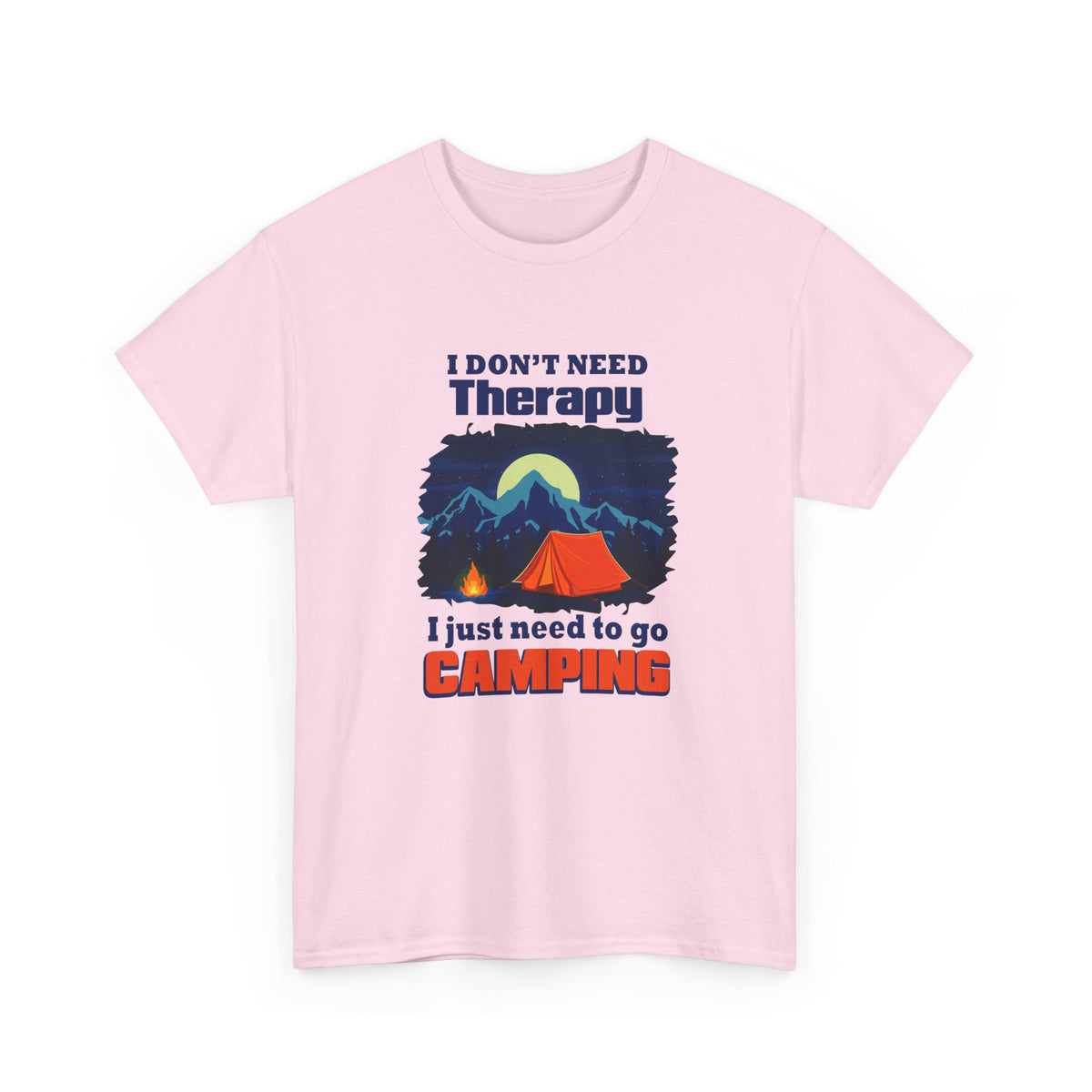 Camping Therapy – Outdoor Lover Tee