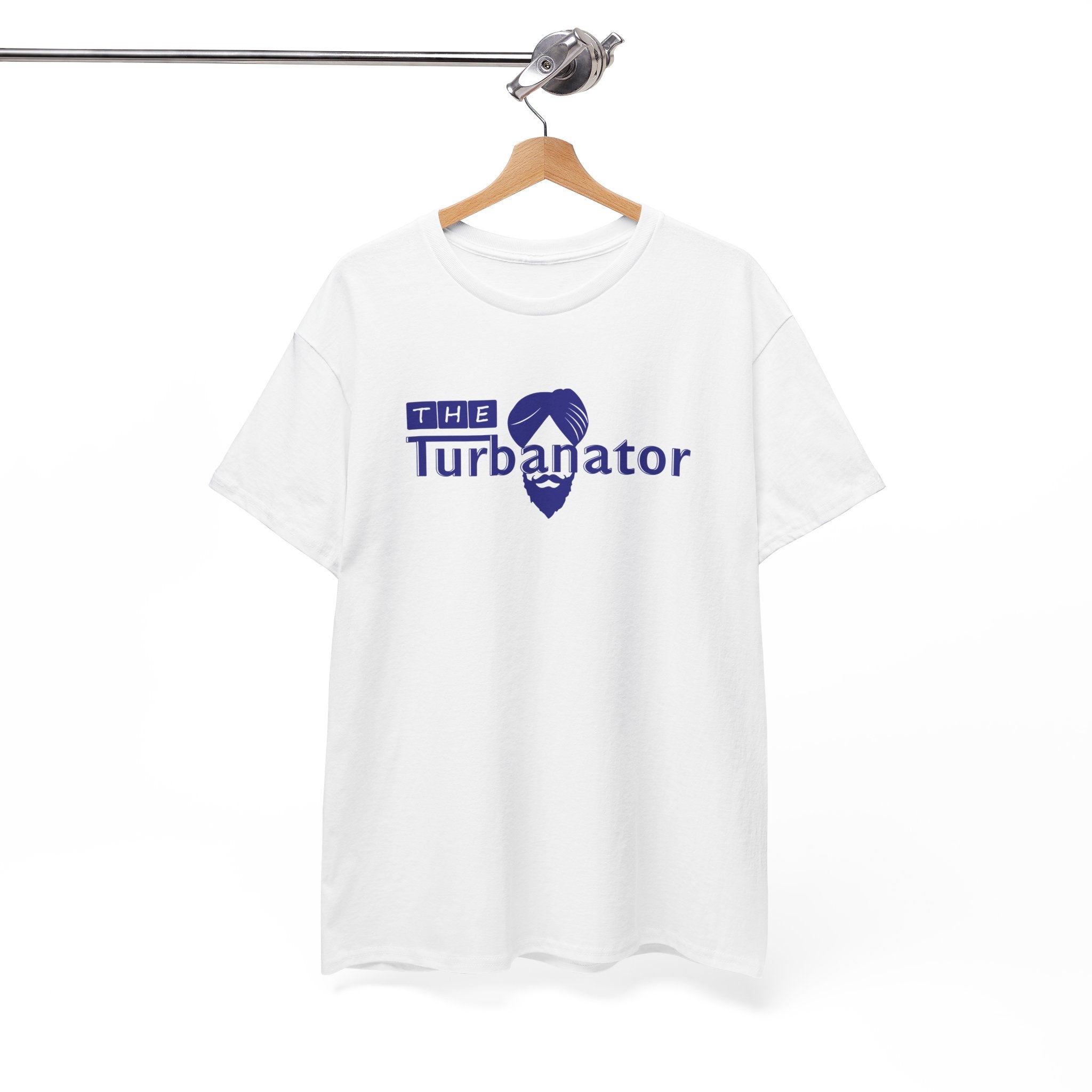 Turbanator Unisex Heavy Cotton Tee - Fun and Comfortable T-Shirt for Turban Enthusiasts