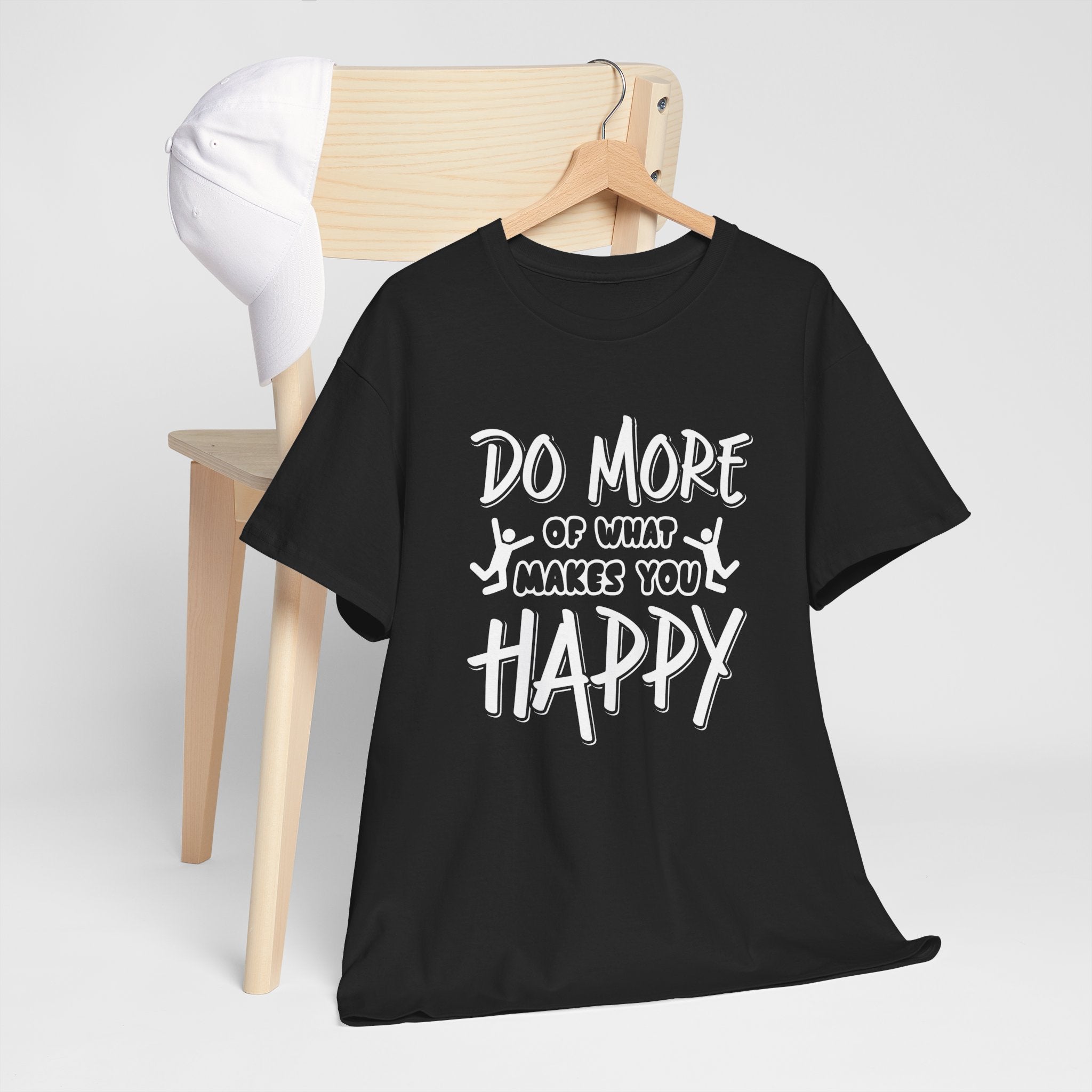 Do More of What Makes You Happy Unisex Heavy Cotton Tee