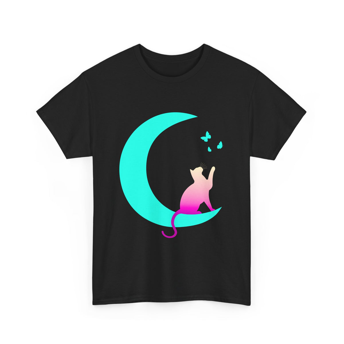 Cosmic Cat – Dreamy Space Graphic Tee