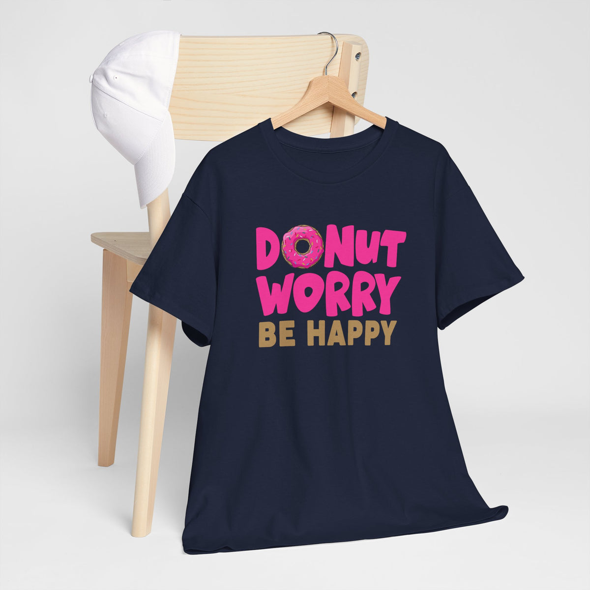 Donut Worry, Be Happy – Funny Tee