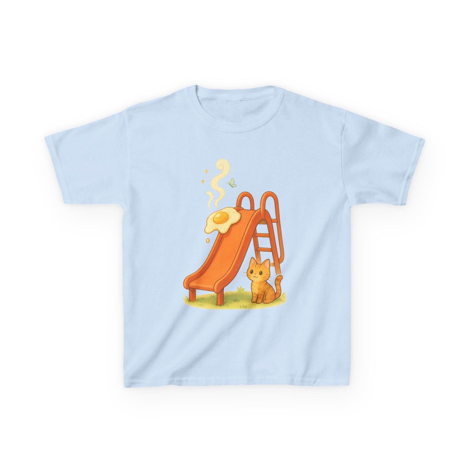 Sunny Slide Kids Tee, Fun Animal Tee, Playful Cotton Shirt, Cute Kids Clothing, Birthday Gift for Children
