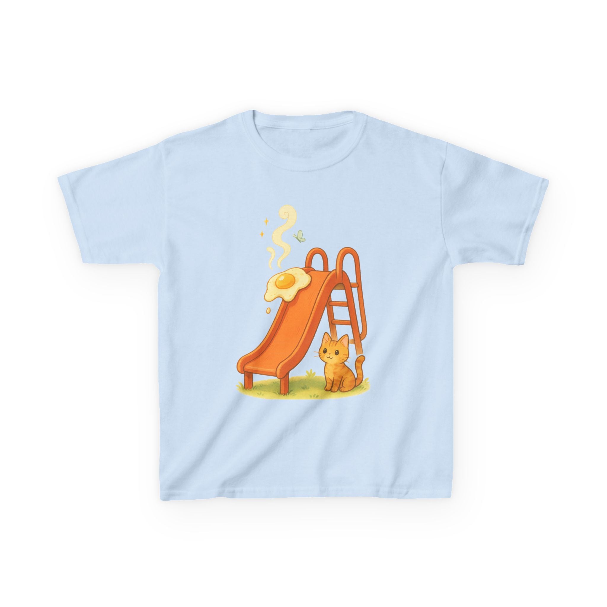 Sunny Slide Kids Tee, Fun Animal Tee, Playful Cotton Shirt, Cute Kids Clothing, Birthday Gift for Children