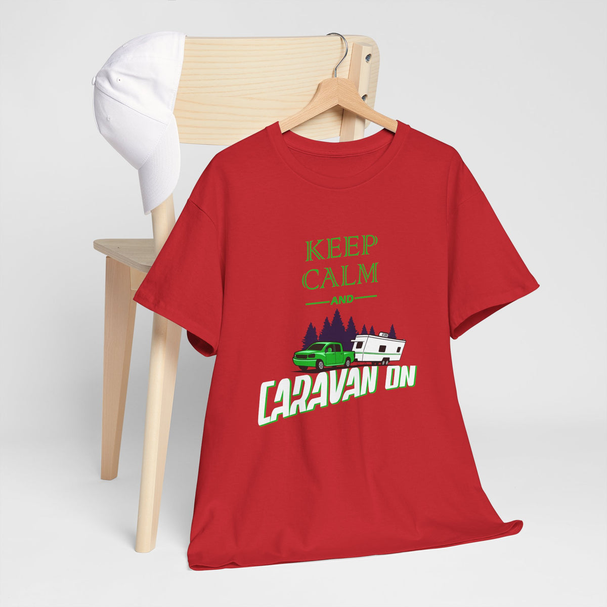 Keep Calm and Cravan On – Camping Tee