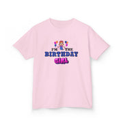 Birthday Girl Kids Heavy Cotton™ Tee - Perfect Party T-Shirt for Celebrating Birthdays