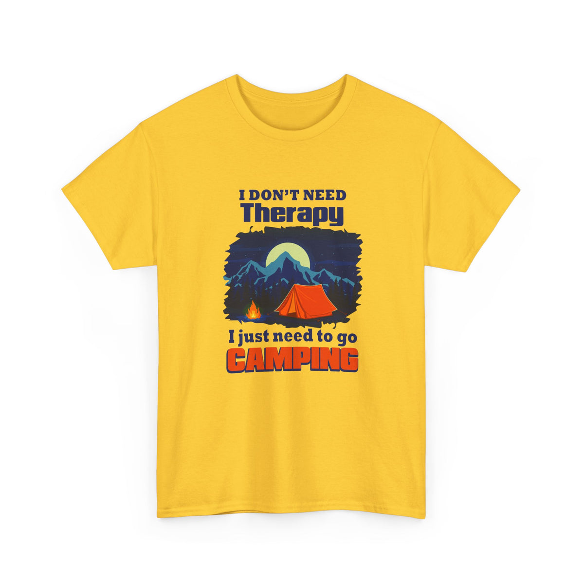 Camping Therapy – Outdoor Lover Tee