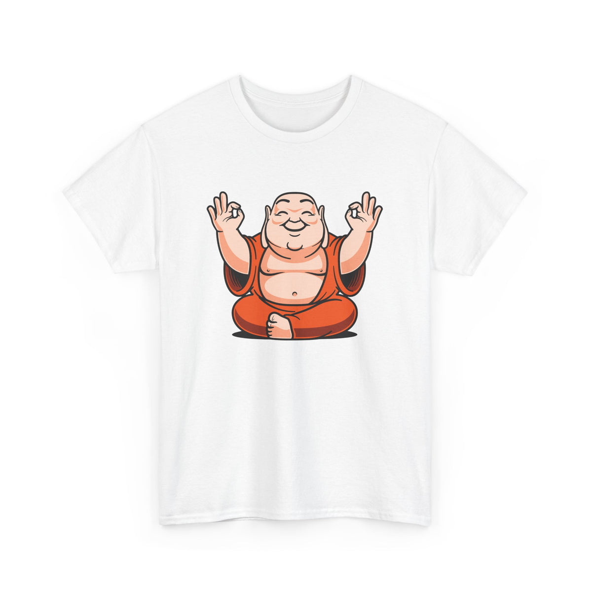 Zen Buddha Positivity – Mindful Graphic Tee