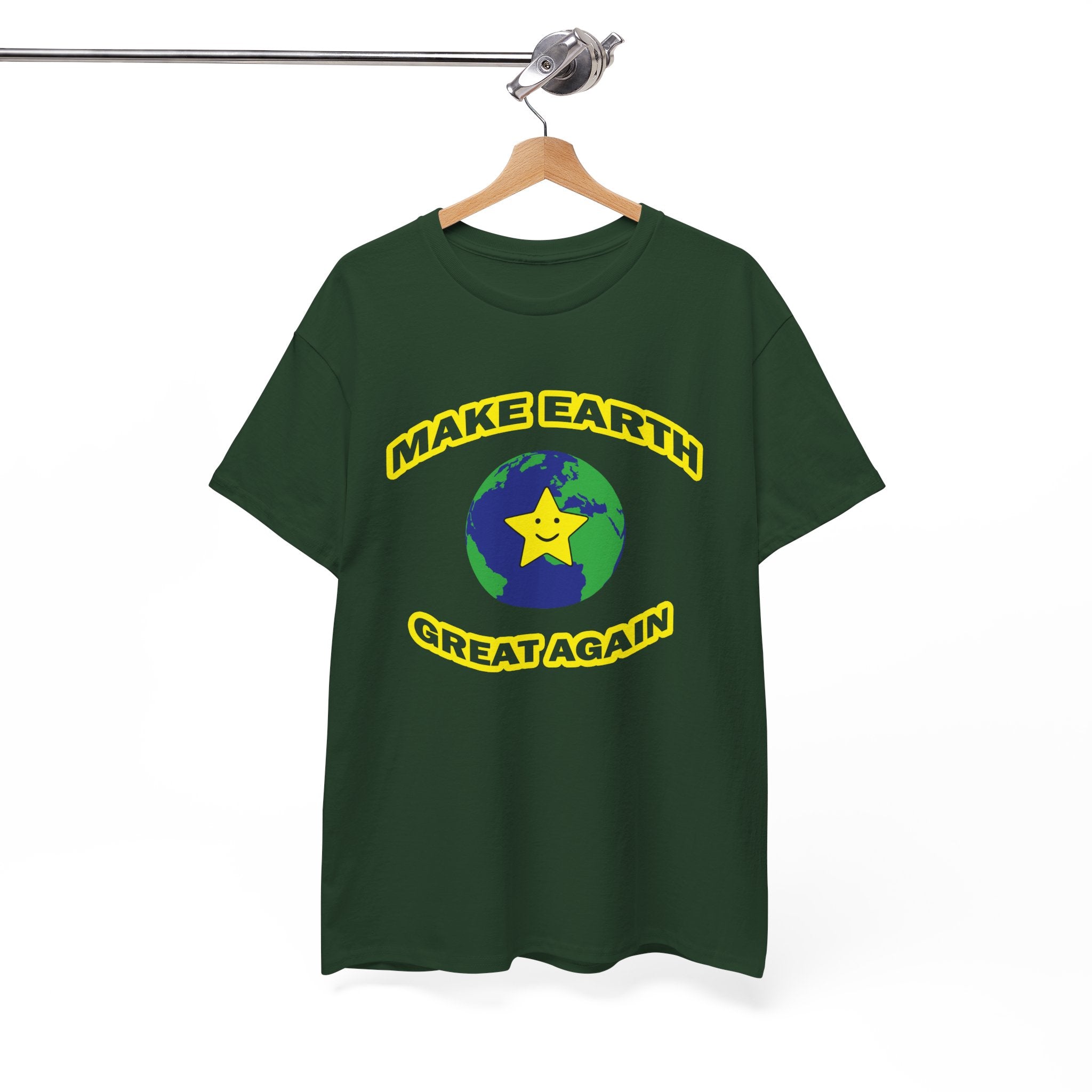 Make Earth Great Again Unisex Heavy Cotton Tee