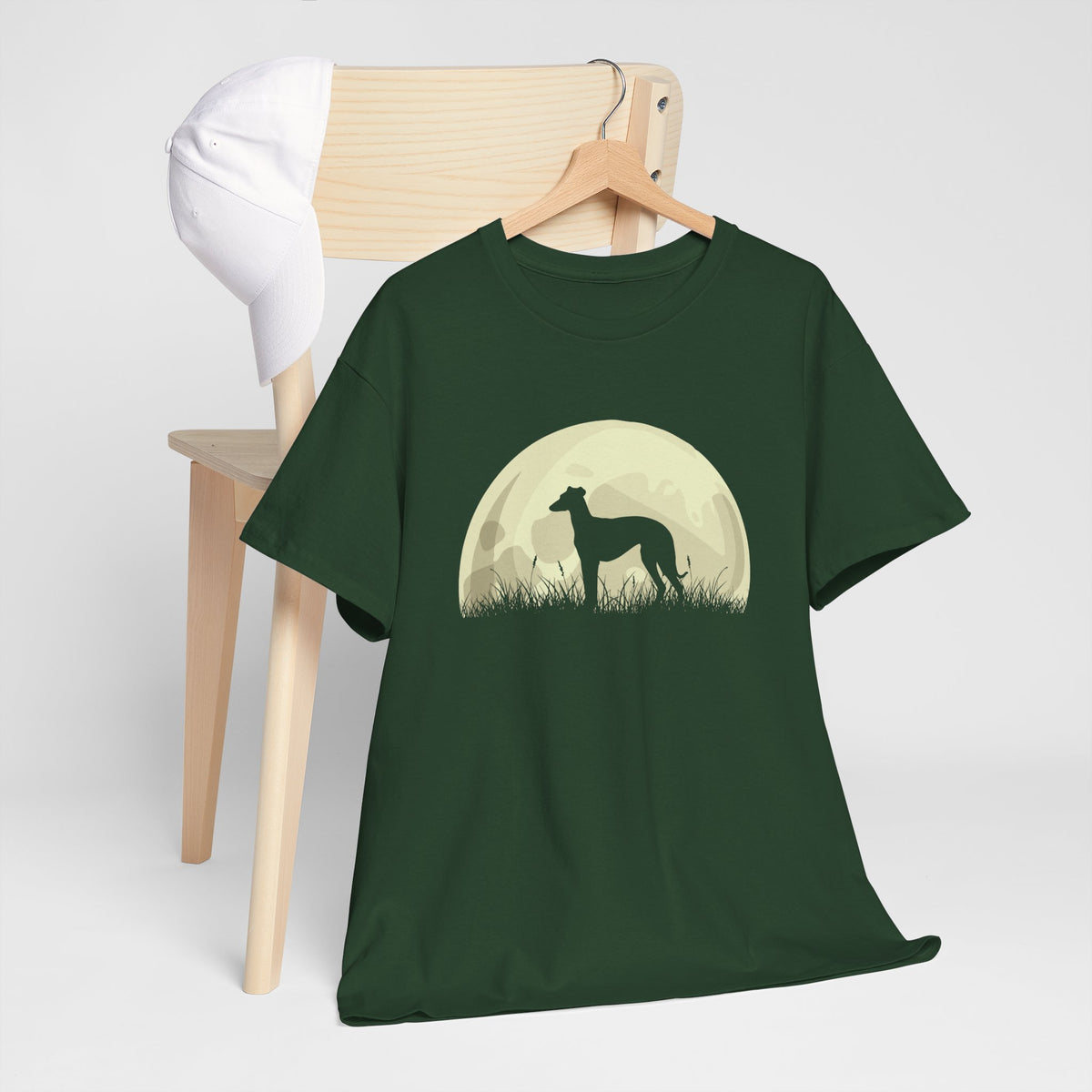 Moonlit Dog – Silhouette Graphic Tee