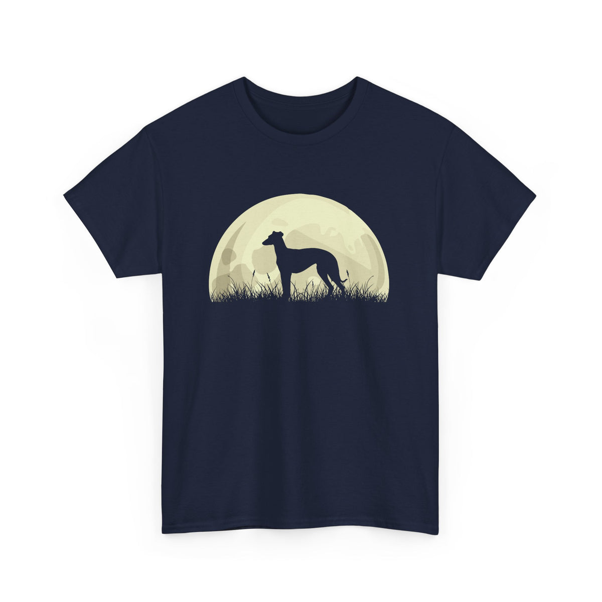 Moonlit Dog – Silhouette Graphic Tee