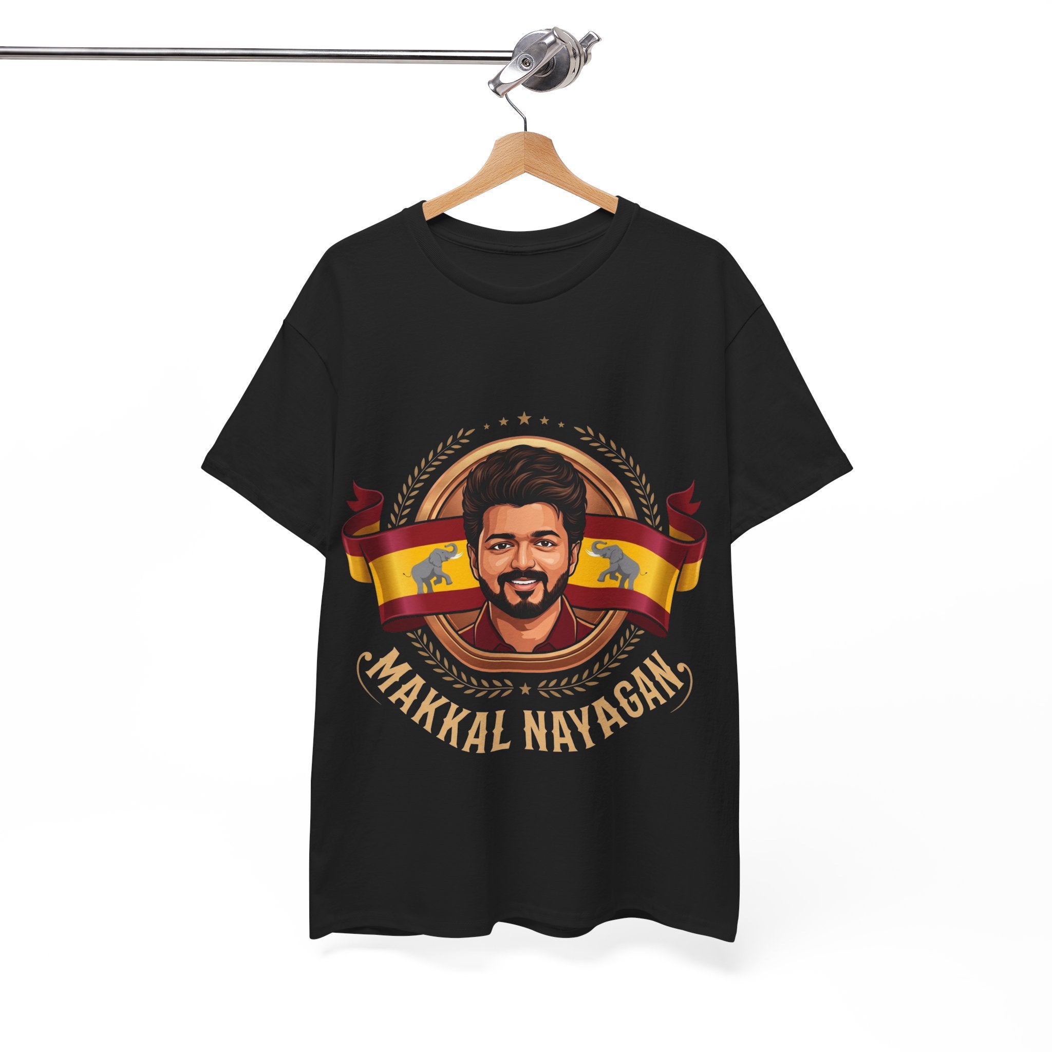 Makkal Nayagan Graphic Tee — Tamil Fan Tribute T-Shirt