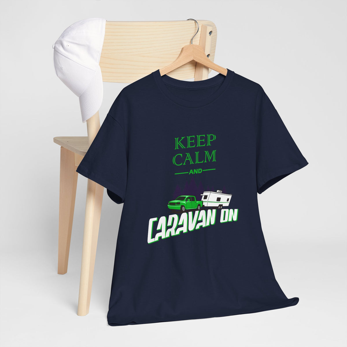 Keep Calm and Cravan On – Camping Tee