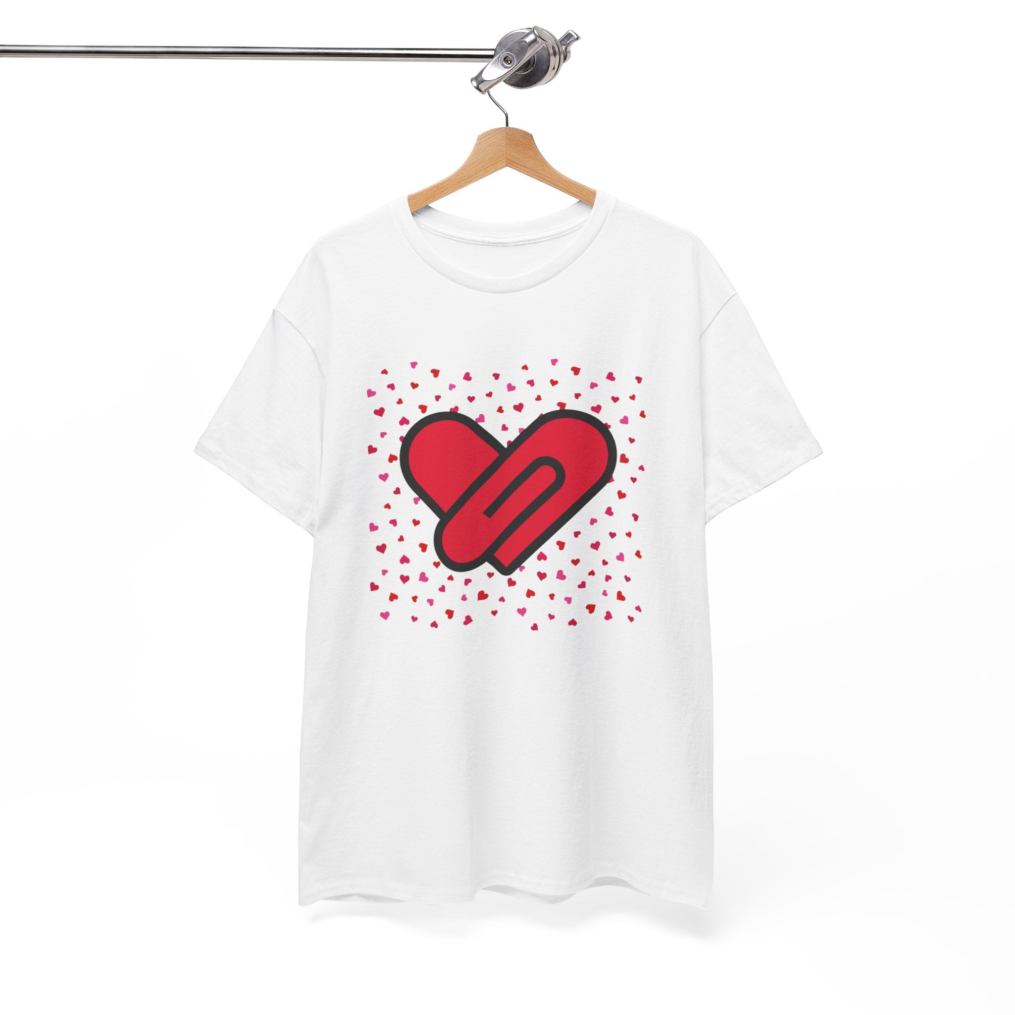 Romantic Heart Graphic Unisex Heavy Cotton Tee