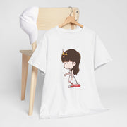 Cute Princess Cartoon Unisex Heavy Cotton Tee