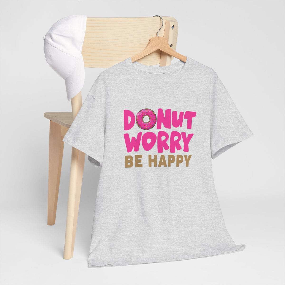 Donut Worry, Be Happy – Funny Tee
