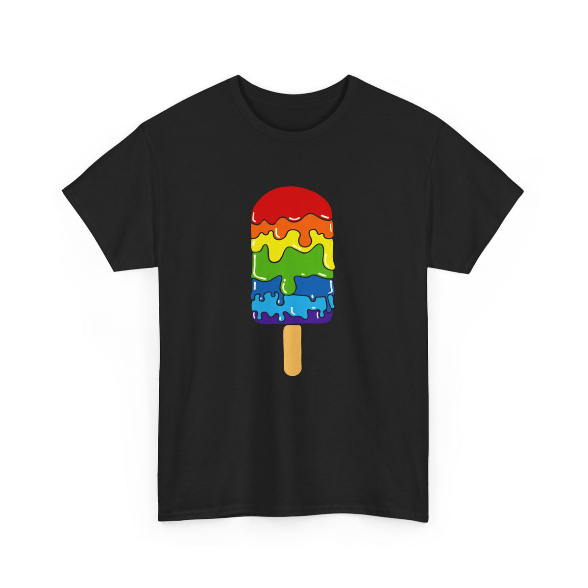 Rainbow Popsicle – Summer Graphic Tee