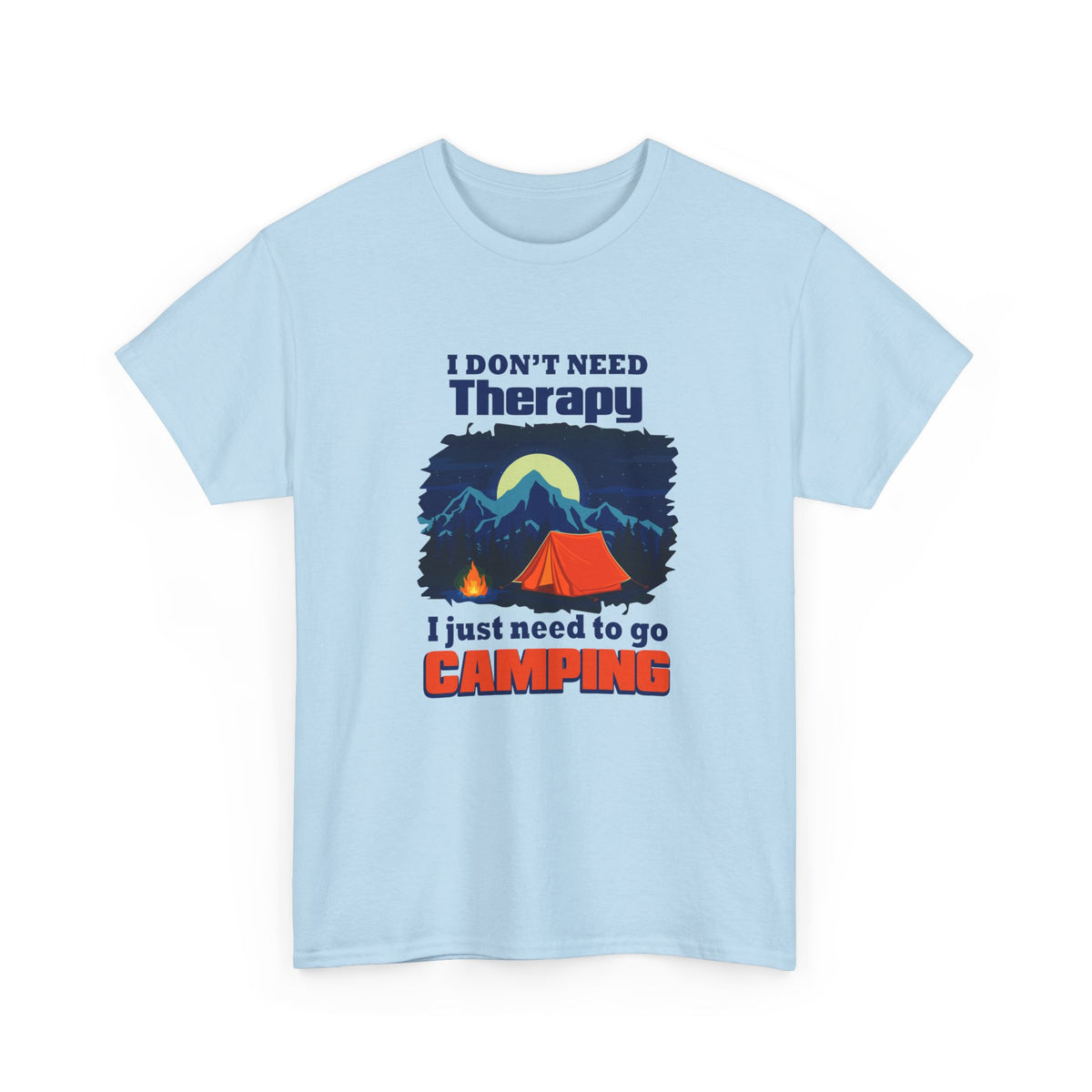 Camping Therapy – Outdoor Lover Tee