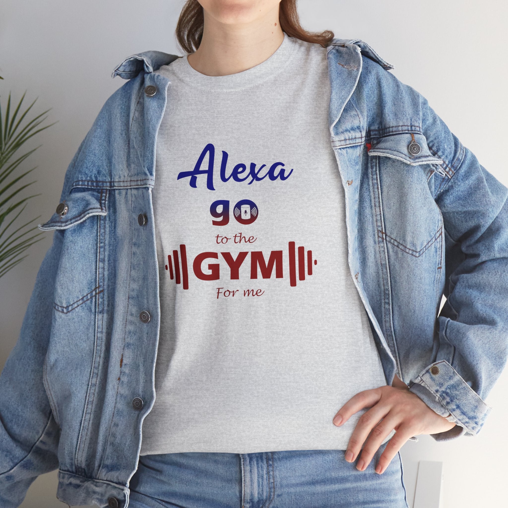 Gym Motivation Unisex Heavy Cotton Tee - Funny Workout Gift, Fitness Apparel, Gym Lover T-Shirt, Gift for Him/Her, Humor Tee