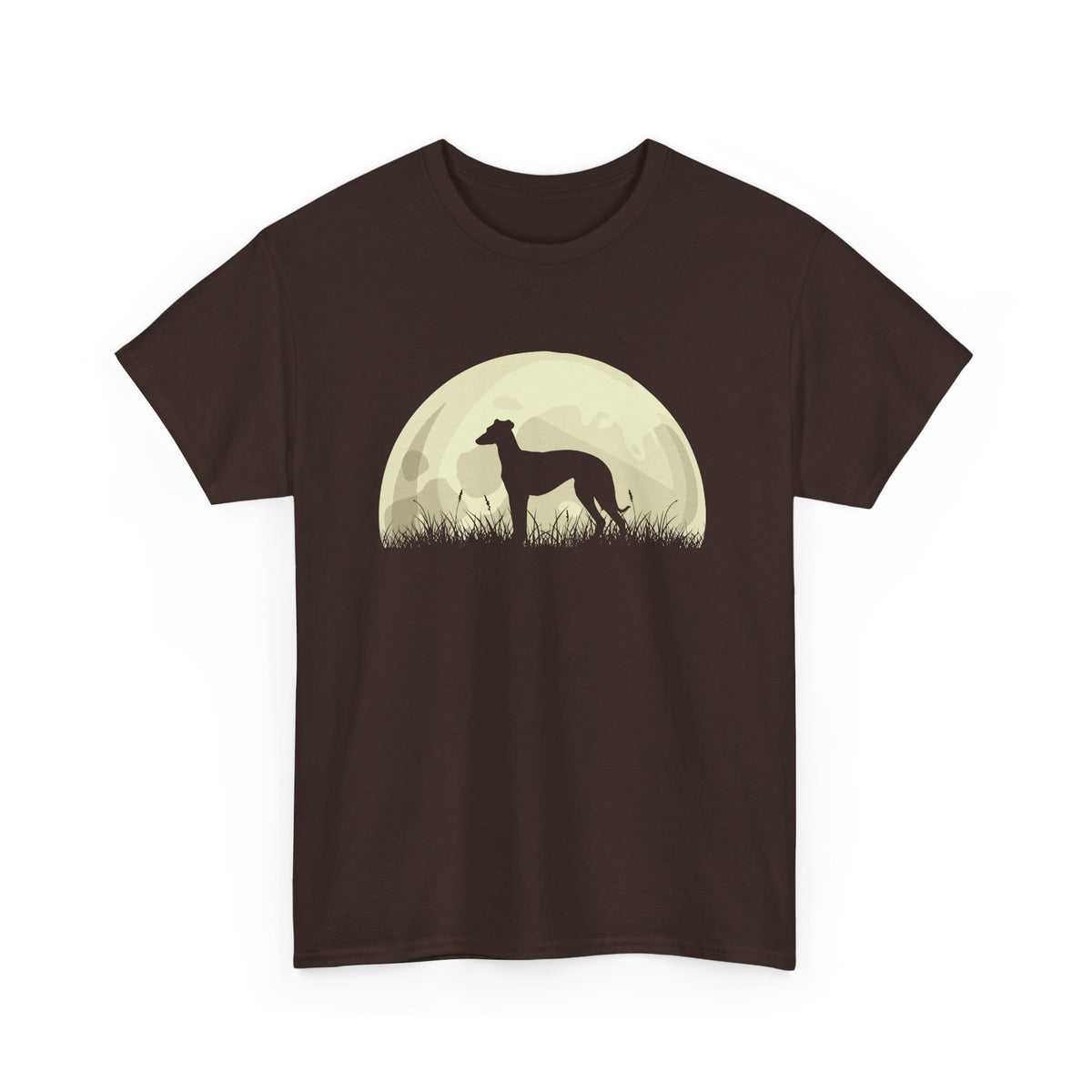 Moonlit Dog – Silhouette Graphic Tee