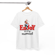 Enjoy Every Moment Unisex Heavy Cotton Tee - Inspirational Casual Wear