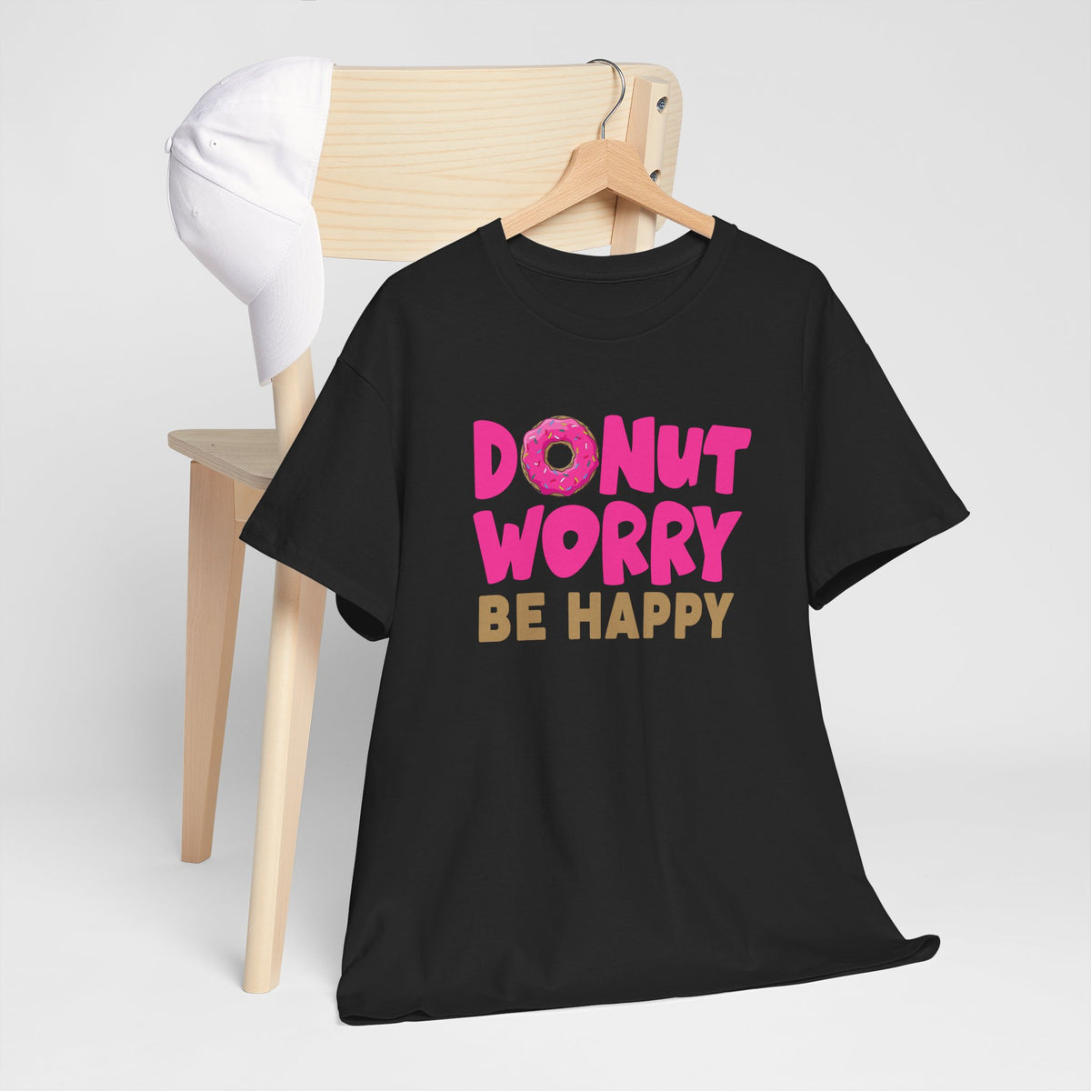 Donut Worry, Be Happy – Funny Tee