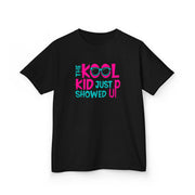Cool Kids Heavy Cotton Tee - Fun Colorful Graphic for Young Trendsetters