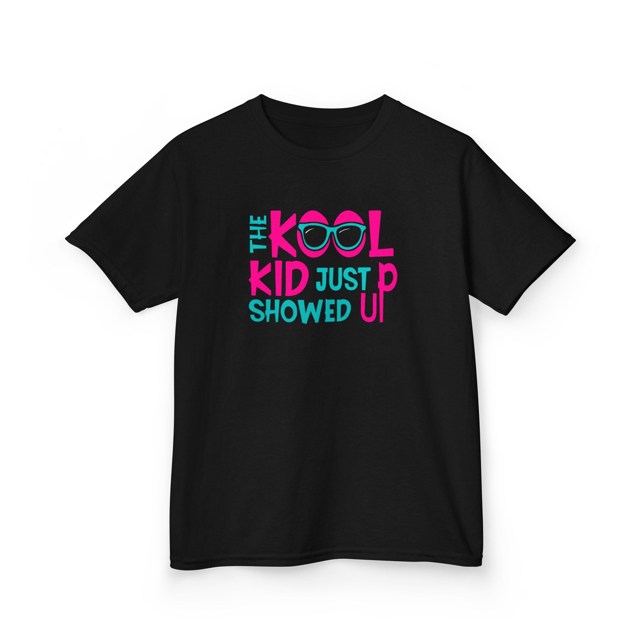 Cool Kids Heavy Cotton Tee - Fun Colorful Graphic for Young Trendsetters