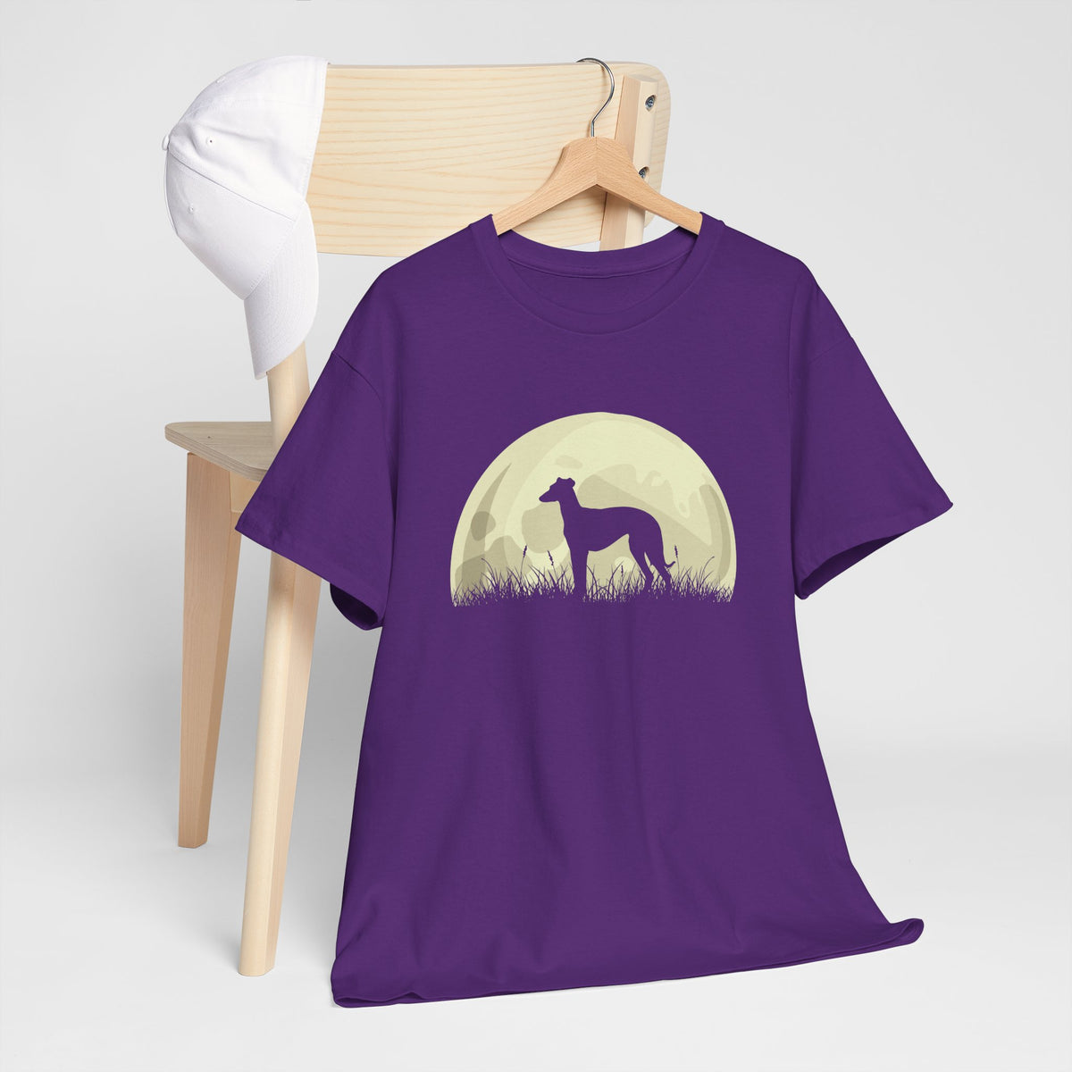 Moonlit Dog – Silhouette Graphic Tee