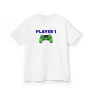 Kids Player 1 Video Game Tee - Perfect for Young Gamers