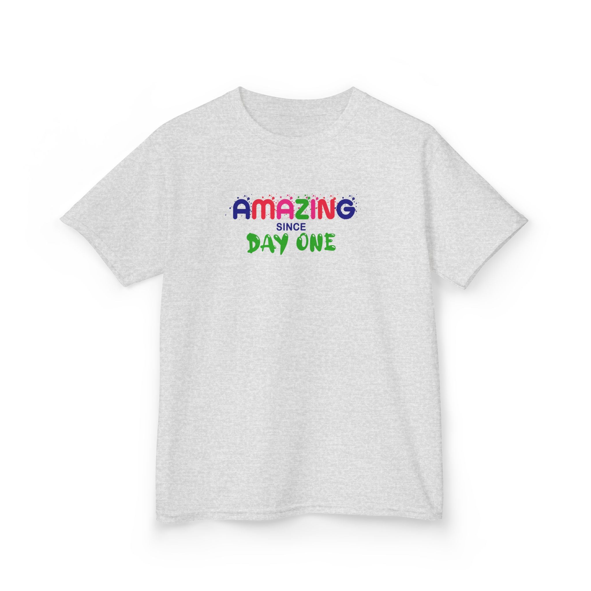Amazing Since Day One Kids Tee - Perfect for Birthdays & Celebrations