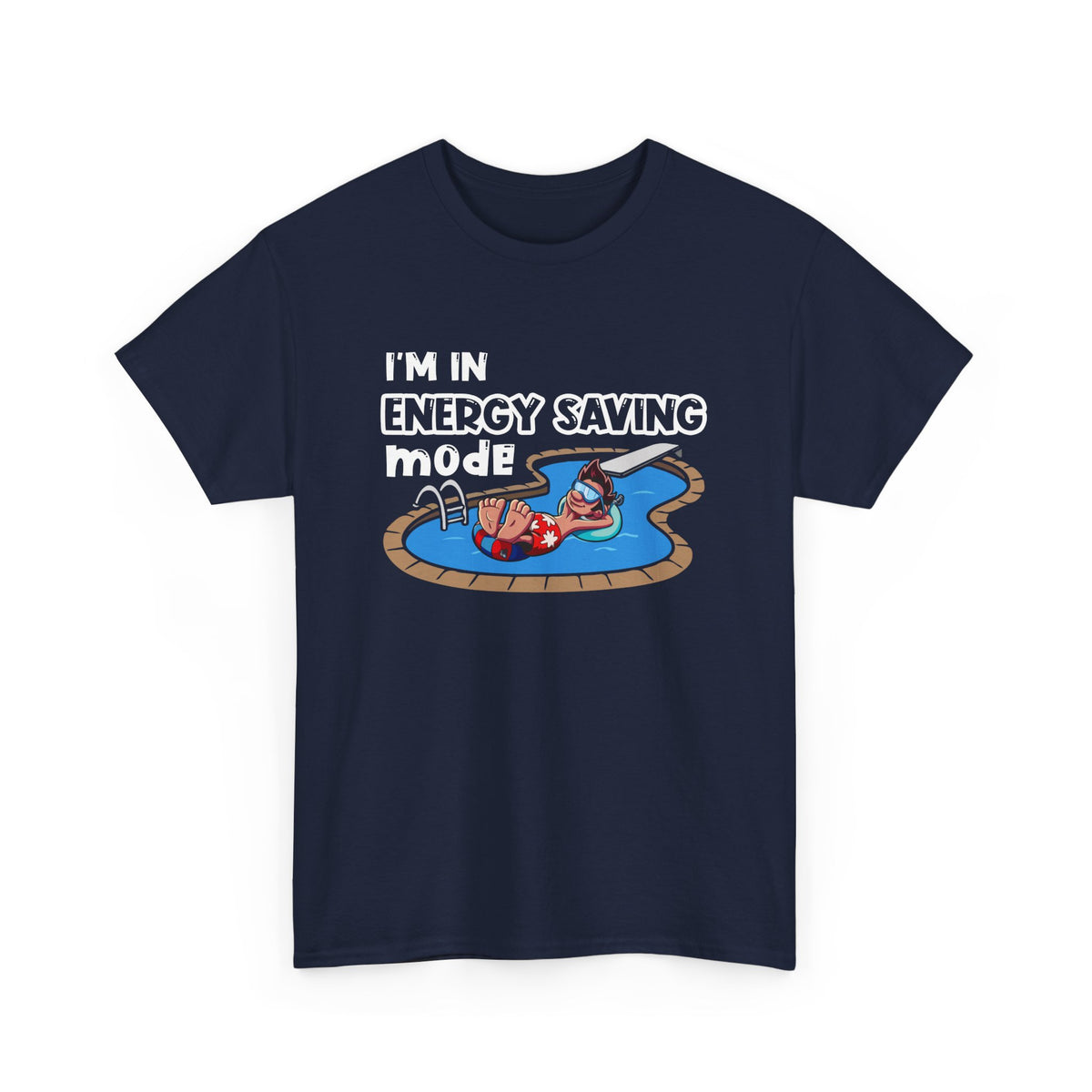 Energy Saving Mode – Funny Lazy Tee