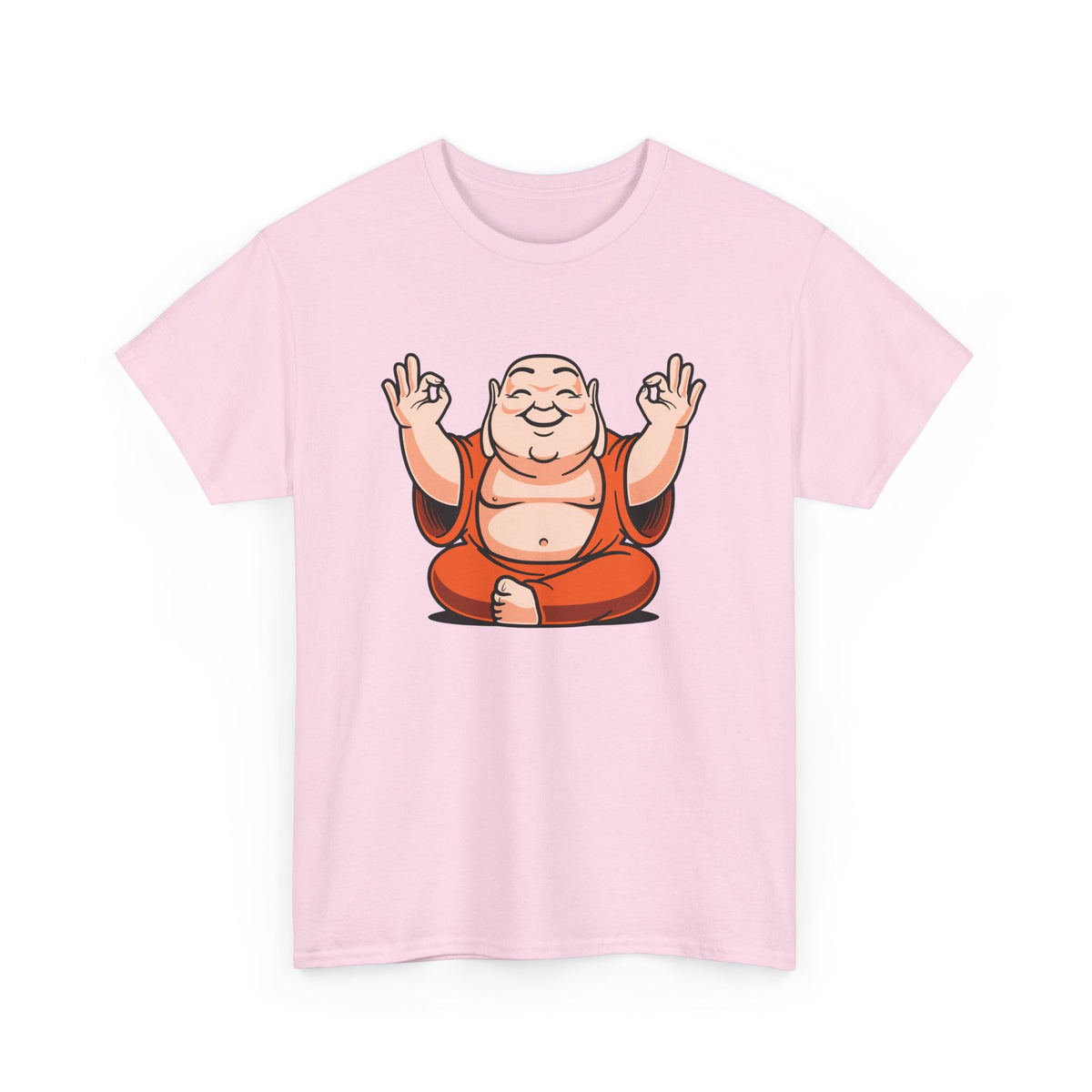 Zen Buddha Positivity – Mindful Graphic Tee