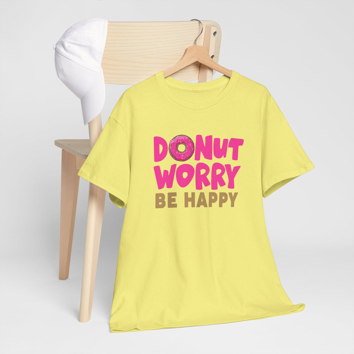 Donut Worry, Be Happy – Funny Tee