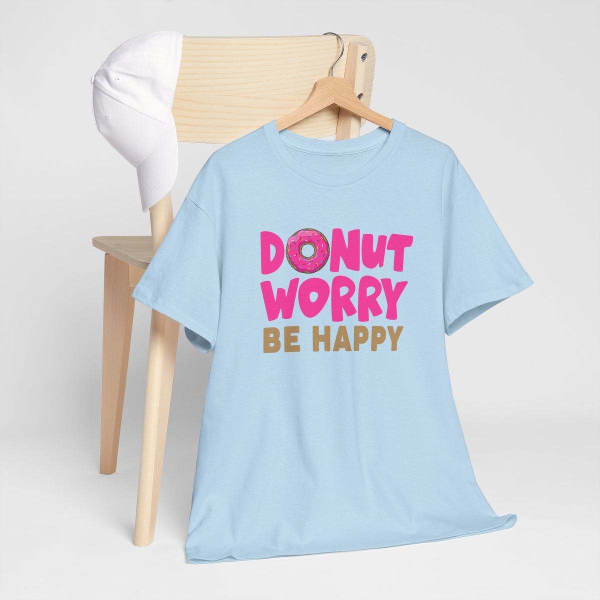 Donut Worry, Be Happy – Funny Tee