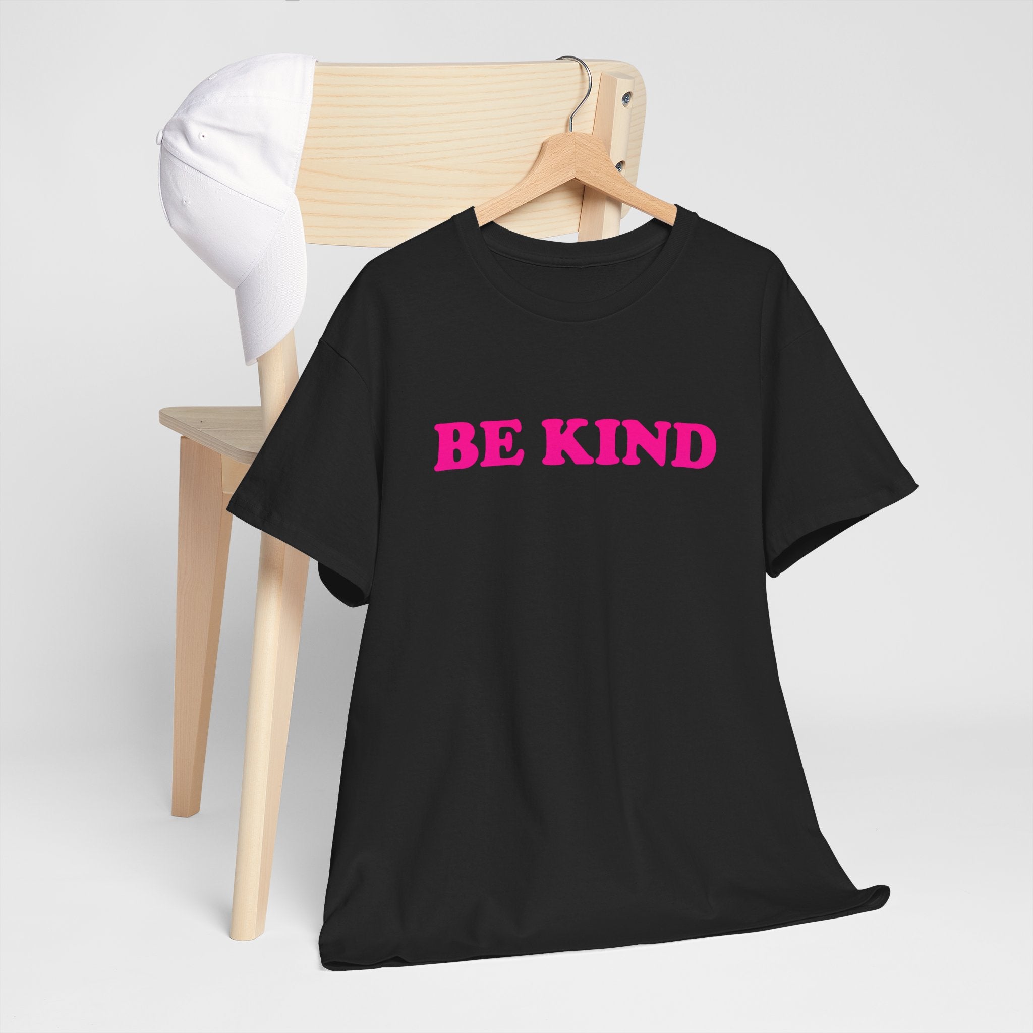 Be Kind Unisex Heavy Cotton Tee - Positive Vibes T-Shirt